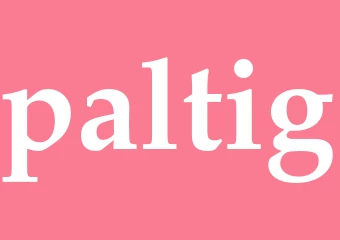Synonym paltig