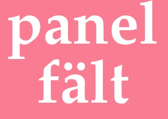 Synonym panelfält