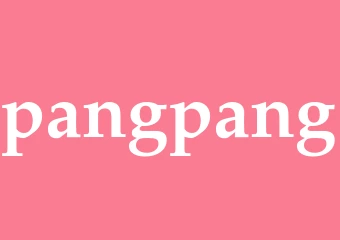 Synonym pangpang