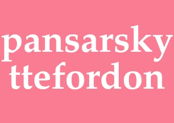 Synonym pansarskyttefordon