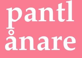 Synonym pantlånare