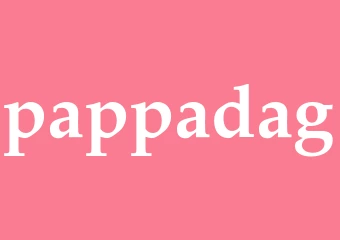 Synonym pappadag