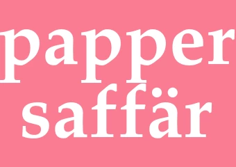 Synonym pappersaffär