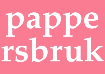 Synonym pappersbruk