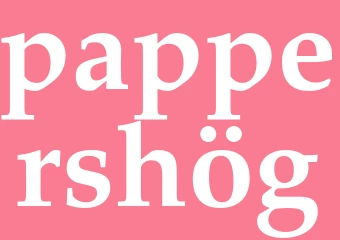 Synonym pappershög