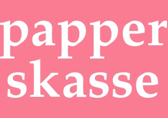 Synonym papperskasse