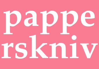 Synonym papperskniv