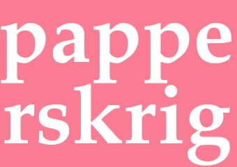 Synonym papperskrig