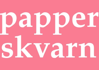 Synonym papperskvarn