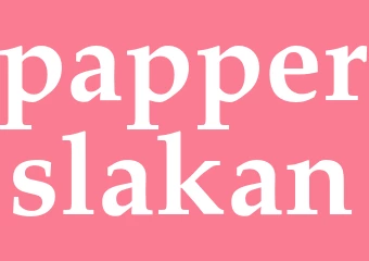 Synonym papperslakan