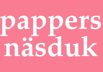 Synonym pappersnäsduk