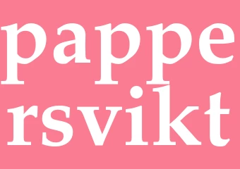 Synonym pappersvikt