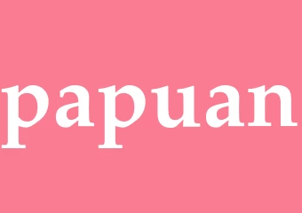 Synonym papuan