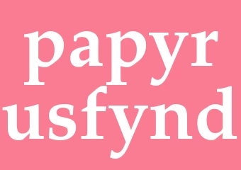 Synonym papyrusfynd