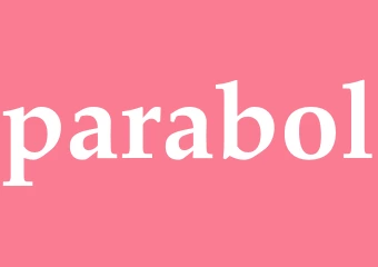 Synonym parabol