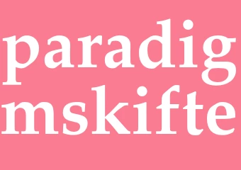 Synonym paradigmskifte