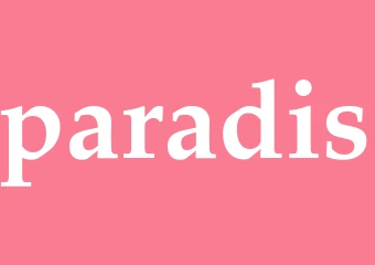 Synonym paradis
