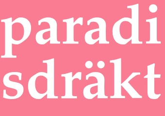 Synonym paradisdräkt