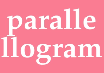 Synonym parallellogram
