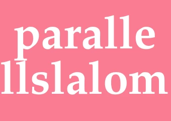 Synonym parallellslalom