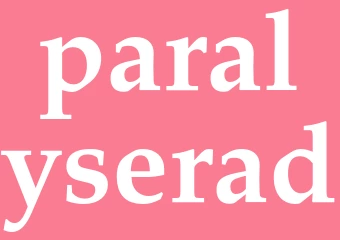 Synonym paralyserad