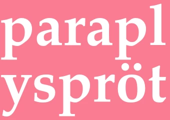 Synonym paraplyspröt