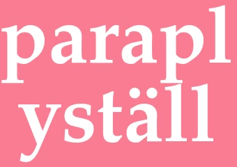 Synonym paraplyställ