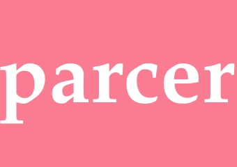 Synonym parcer