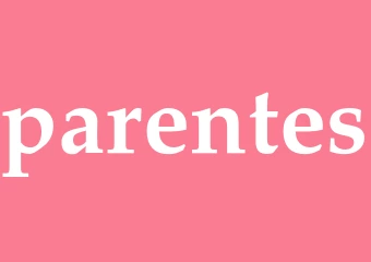 Synonym parentes