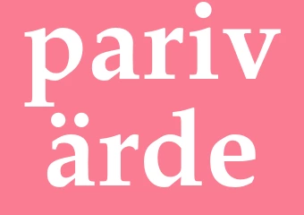Synonym parivärde