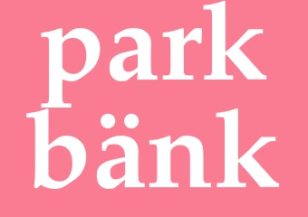 Synonym parkbänk