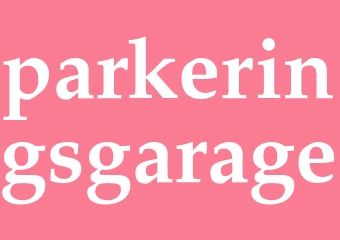 Synonym parkeringsgarage