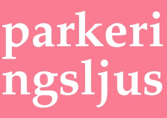 Synonym parkeringsljus