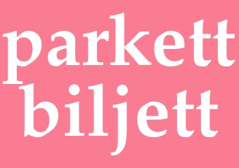 Synonym parkettbiljett
