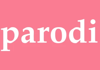 Synonym parodi