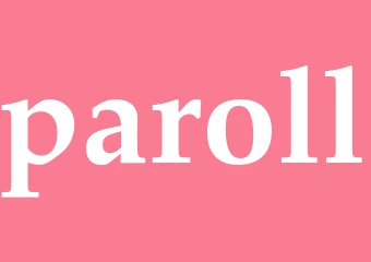 Synonym paroll