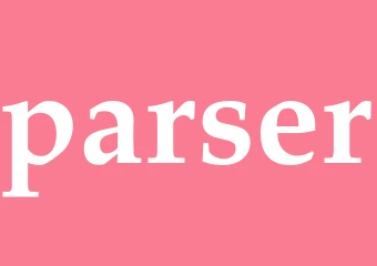 Synonym parser