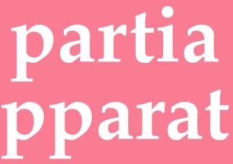 Synonym partiapparat