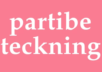 Synonym partibeteckning