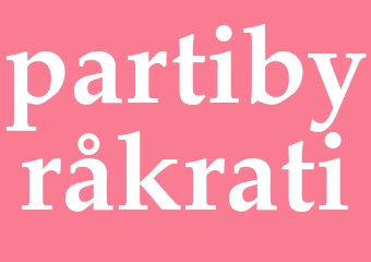 Synonym partibyråkrati