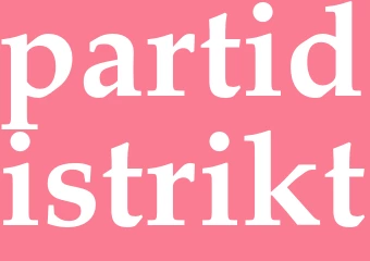 Synonym partidistrikt