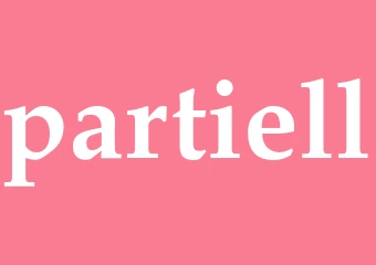 Synonym partiell