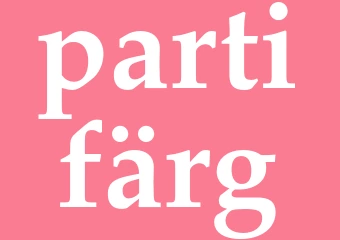 Synonym partifärg