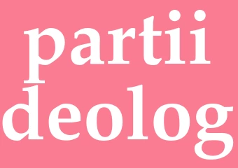 Synonym partiideolog