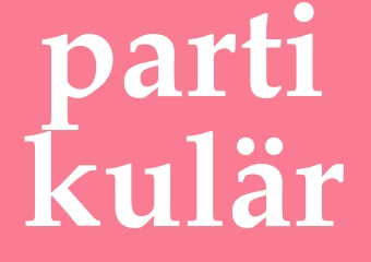Synonym partikulär