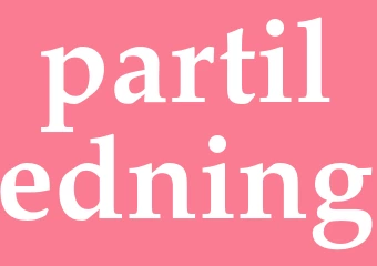 Synonym partiledning