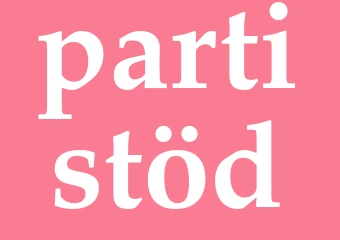 Synonym partistöd