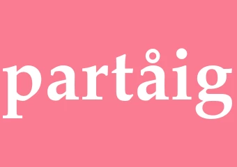 Synonym partåig