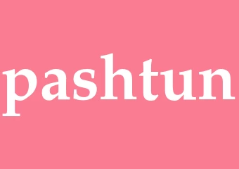 Synonym pashtun