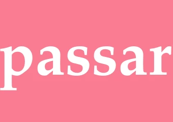 Synonym passar